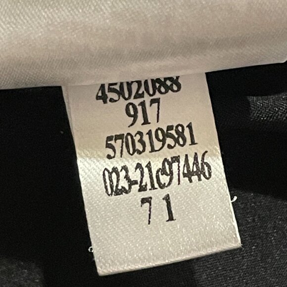 CHICO'S (NEW) Tapestry/Brocade Floral Long Line Blazer, Blk/Turq/Rust - 4/20-22 - Picture 10 of 10